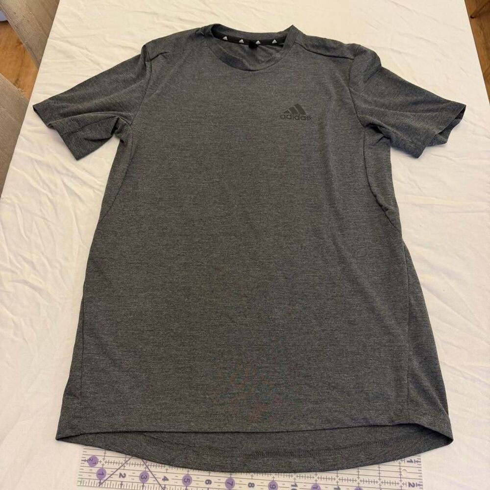 Adidas Men's Grey T-shirt
